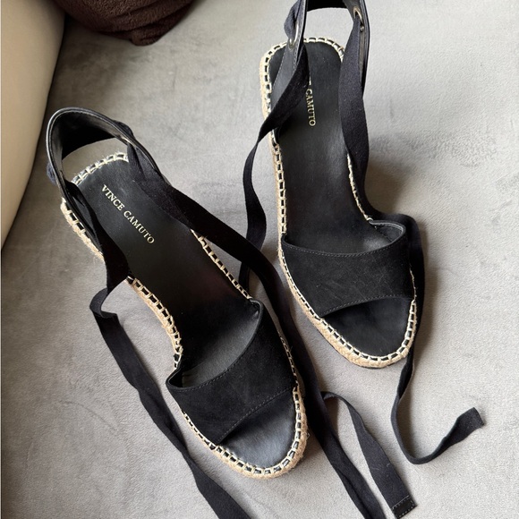 NWOT Vince Camuto Bendsen Wedge Sandal size 10 - Picture 2 of 8